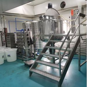 Buy cheap ISO9001 Emulsifying Chemical Mixing Tank Antirust Multi Function product