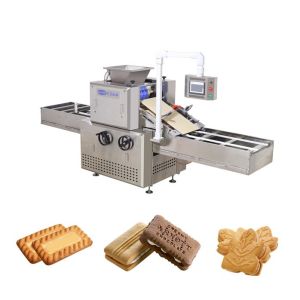 Buy cheap Tray Type Soft Biscuit Biscuit Rotary Moulder Machine With Rotary Oven from wholesalers