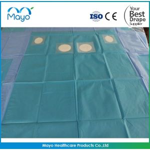 Cath Lab Angiography Drape Pack PE Disposable Sterile Surgical Drapes