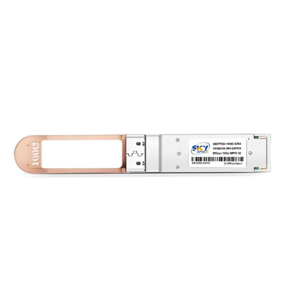 Quality High Power QSFP28 SR4 100G Optical Module Transmit Power -8.4dBm - 2.4dBm 3.3V Power Supply for sale