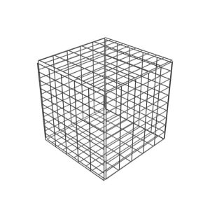 Buy cheap Galvanized 1x1x1m Box Decoration Welded Mesh Gabion from wholesalers
