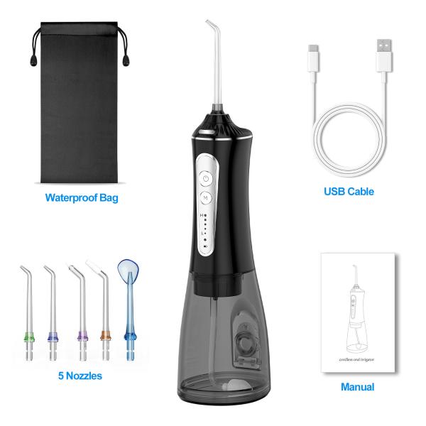 1200-1400 Pulse Frequency Water Flosser Oral Care Irrigator for Teeth and Braces