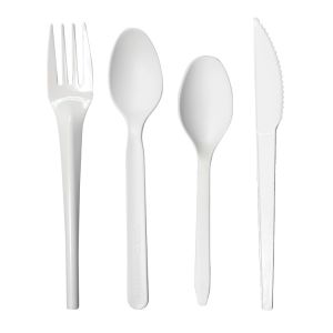 Buy cheap Sustainable Biodegradable Plastic Cutlery Odorless Multiscene from wholesalers