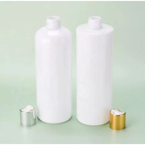 100ml PET Plastic Empty Shampoo Bottle With Disc Top Cap