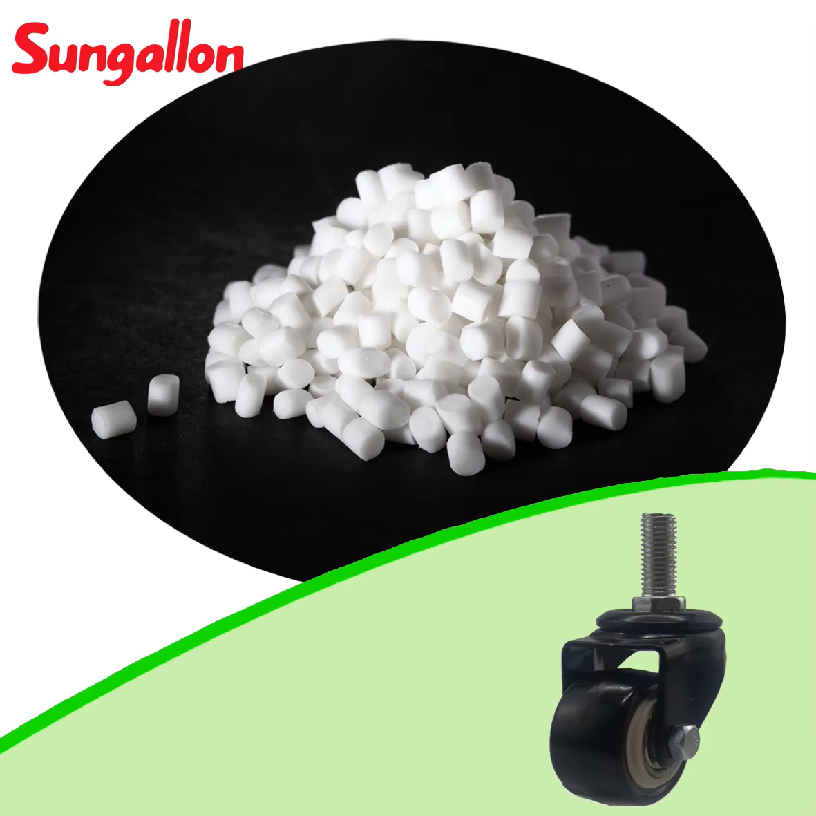 Sungallon Customizable Hardness TPE/TPR Thermoplastic Rubber Raw Materials (10A