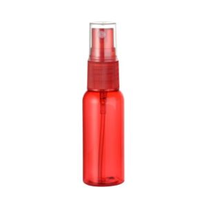 Travel Size 50ml PET Round Bottle with 20/410 Clip Pump Made of Transparent