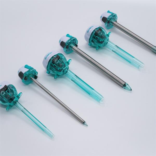 Buy cheap Surgsci Endoscopic Surgery 5/10/12mm Disposable Laparoscopic Optical Trocars from wholesalers