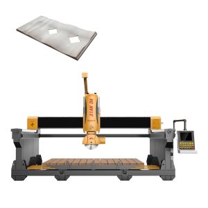 Buy cheap CNC Integrated Granite Cutting Machine 3400X2000mm Trolley Bridge Type from wholesalers