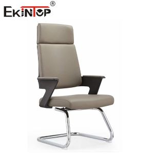 Buy cheap Synthetic Leather Office Chair With Swivel Casters And Height Adjustment from wholesalers