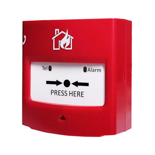 Buy cheap CA9006 Addressable Manual Call Point for Intelligent Fire Safety Alarm System with Digital Loop Protocol and Telephone Jack from wholesalers