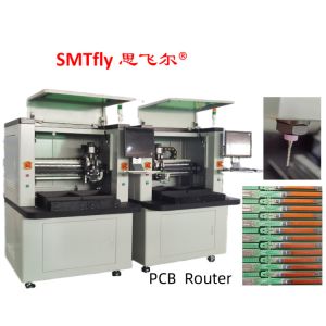 China 0.1mm Cutting Precision PCB Router Machine with Left Hand 0.8-2.5mm Routing on sale China 0.1mm Cutting Precision PCB Router Machine with Left Hand 0.8-2.5mm Routing on sale
