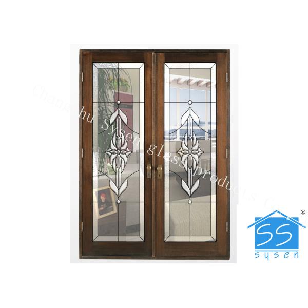 Buy cheap Building Opaque Glass Patterns , Brass / Nickel / Patina Textured Glass Patterns from wholesalers