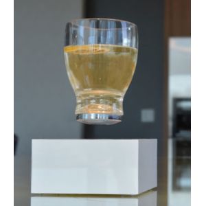 Buy cheap wireelss base rechargeable magnetic levitation cup glass X  Zero Gravity Drinkware display racks from wholesalers