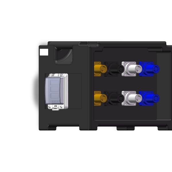 Single Channel Power Distro Boxes Simple And Light Leakage Proof