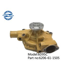 China 6D95L 6206-61-1505 Water Pump for Excavator Engine Diesel Parts on sale