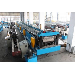 Buy cheap Galvanized Steel Floor Deck Roll Forming Machine Hydraulic Decoiler 30KW from wholesalers