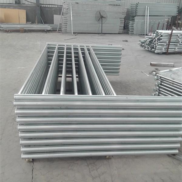 Anti Corrosion Steel Sheep Fence Panels / Goat Corral Panels 200-500g/M2 Zn Coat