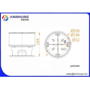 Buy cheap Double LED Aviation Obstruction Light Saving Power Consumption And Maintenance from wholesalers