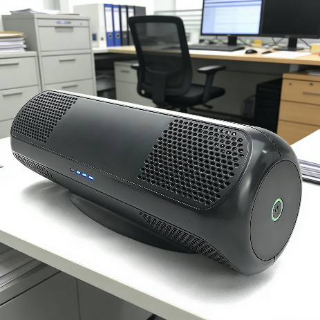 0.9 Kgs Lightweight Plasma Air Purifier with 200 CFM Air Flow and 500 Sq Ft