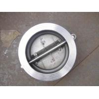 Buy cheap 16BAR Wafer Type Double Door Swing Check Valve with Full S/S Stainless Steel Material product