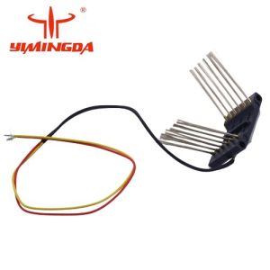 China XL7501 & D8002 Auto Cutter Parts No. 70115152 Two-Way Brush Block With Nib Wire For Bullmer on sale