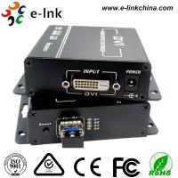 Buy cheap 4K DVI Video To Fiber Media Converter 3.40 Gbps Video Bit Rate Support DVI 1.0 / product