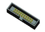 1.27mm Surface Mount Wire To Board Connector Gold Flash 180 Degree Two Rows