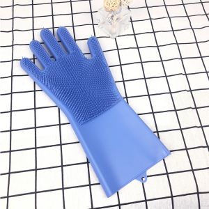 Buy cheap Best Amazon Hot Heat Resistant Kitchen Five Finger Barbecue Grilling Rubber Silicone Oven Reusable Cooking BBQ Glove for cooking from wholesalers