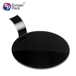 Buy cheap Wholesale round shape disposable plastic cake tray with handle from wholesalers