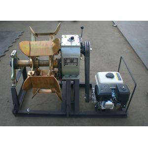 Buy cheap High Efficiency 30KN Cable Winch Puller / Wire Winch With Gasoline Engine from wholesalers