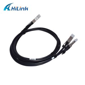 2M 400G DAC Cable QSFPDD To 2X200G / SFP56DAC 30AWG Direct Attach Copper Twinax