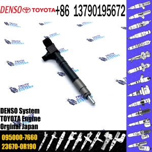 Buy cheap Fuel Injector 23670-0R190 Fuel Injector Assembly 095000-7660 For Toyota 1AD-FTV from wholesalers