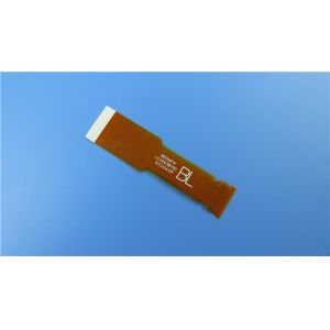 Flat PFC Strip Single Sided Flexible Printed Circuit With Immersion Gold For