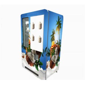 Buy cheap Fresh Coconut Automatic Juice Vending Machine Multifunctional Smart Touch Screen from wholesalers