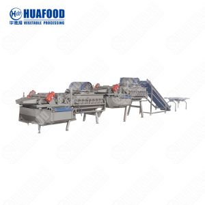 Buy cheap Industrial OEM Spraying Washer Electric Vortex Type Lettuce Leaf Chopped Salad Vegetable Washing Machine from wholesalers
