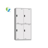 Buy cheap Silm Edge Four Doors Steel Cupboard With Locker , Space Saving File Cabinet product