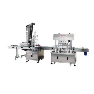 Buy cheap Fully Automatic Linear Capping Machine for Metal Threaded Bottles Easy to and Maintain from wholesalers