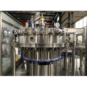Buy cheap Easy Carbonated Beverage Bottling Equipment Automatic Rinsing Filling Capping Machine from wholesalers
