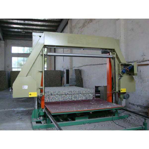 Buy cheap Polyurethane / PU Foam Horizontal Cutting Machine Automatic For Sponge Sheet from wholesalers