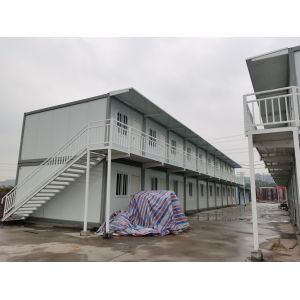 Buy cheap Galvanized Steel Temporary Container Homes Camping Readymade Office Cabin from wholesalers