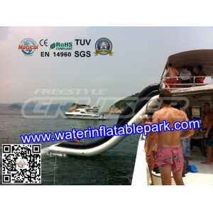 Giant Pool Slides Inflatable Water Games With PVC Tarpaulin