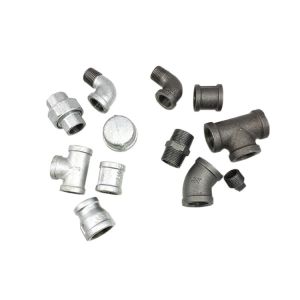 Buy cheap Water Supply Malleable Iron Threaded Fittings Hot Dipped Galvanized Casting from wholesalers