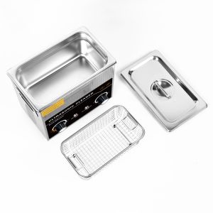 3L Hot Water Ultrasonic Cleaner 160W Heat Control 60W Ultrasonic Power 100W