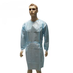Buy cheap CE Approved SMS PP Fabric 75gsm Disposable Surgical Gown from wholesalers