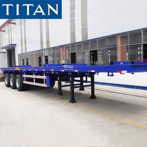 Buy cheap 24m 3 Axle Telescopic Long Vehicle Extendable Flatbed Trailer product
