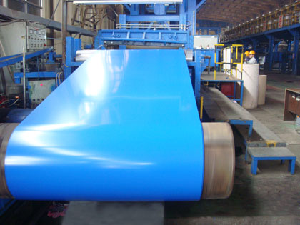 Buy cheap 15 - 20 micron polyester + 5 micron primer LFQ AZ Prepainted Color Steel Coils / coil from wholesalers