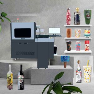 Buy cheap 1812mm* 660mm *1820mm Cylinder UV Printer Multi Color Capability For Windows 7/8/10 Operating System from wholesalers