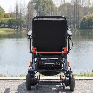 Buy cheap Lightweight Folding Motorized Wheelchair Aluminum Alloy from wholesalers