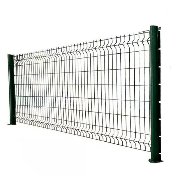Quality Low Carbon Steel 3d Curve Mesh Fence Security Fence With 1.5mm-3.0mm Thickness Post for sale