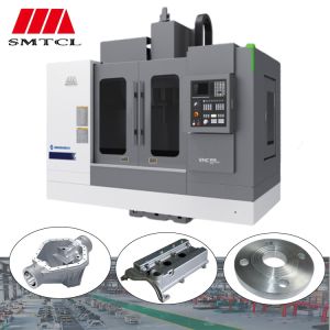 Buy cheap SMTCL VMC1100B 4 Axis CNC Milling Machine For Metals Fanuc Controllers 3 Axis Vertical Machining Center from wholesalers